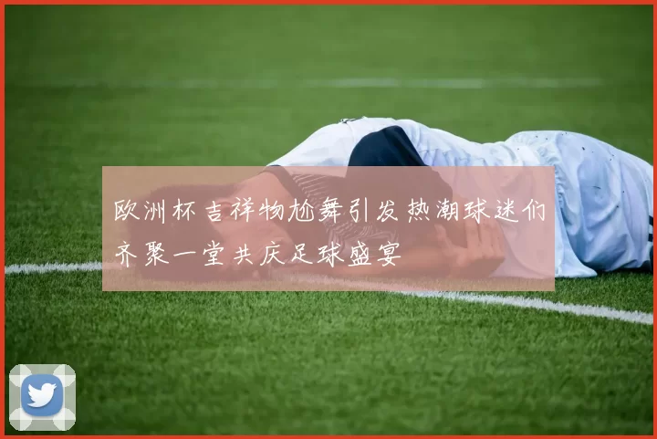 欧洲杯吉祥物尬舞引发热潮球迷们齐聚一堂共庆足球盛宴